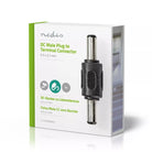 Adaptor tata-tata DC 5.5x2.1 mm 1buc conector pentru securitate CCTV NEDIS
