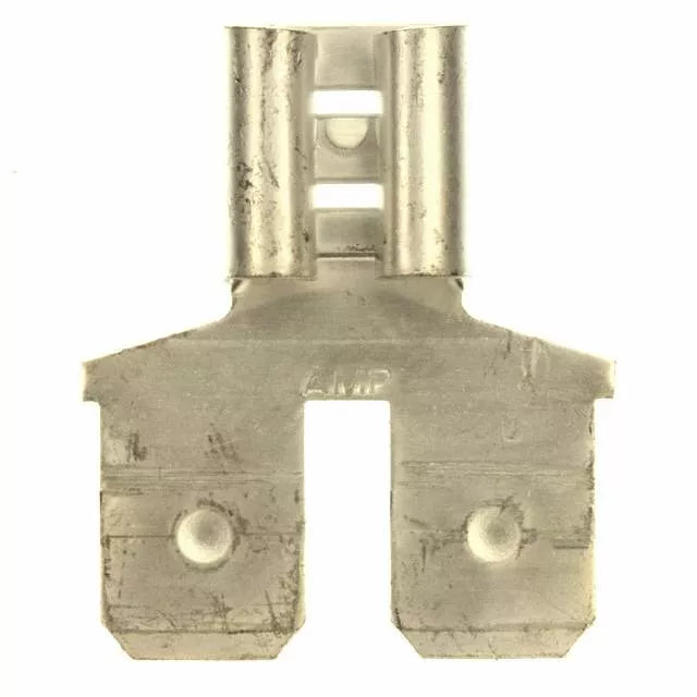 Adaptor terminal plat 6.3mm 0.8mm 1x mama 2x tata fara alama TE Connectivity 61765-1