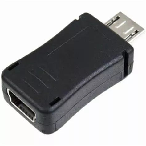 Adaptor USB 2.0 B micro mufa (tata) la USB mini 5pin soclu (mama) LOGILINK AU0010