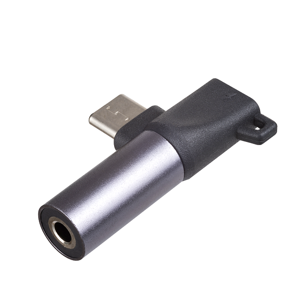 Adaptor USB 3.0 Jack 3.5 mm mama + USB type C mama alimentare la USB type C mufa AKYGA AK-AD-62