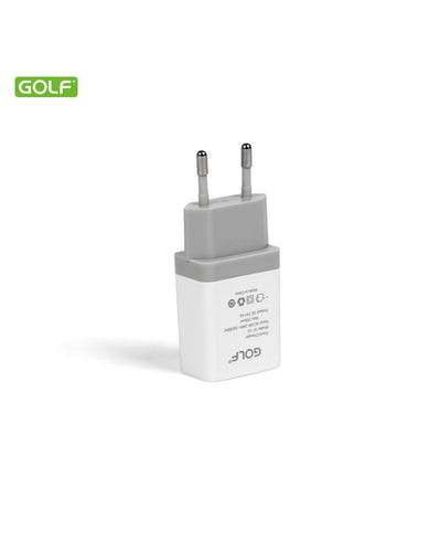 Alimentator Incarcator retea 230V la 1x USB 1A Alb GF-U1 blister Golf