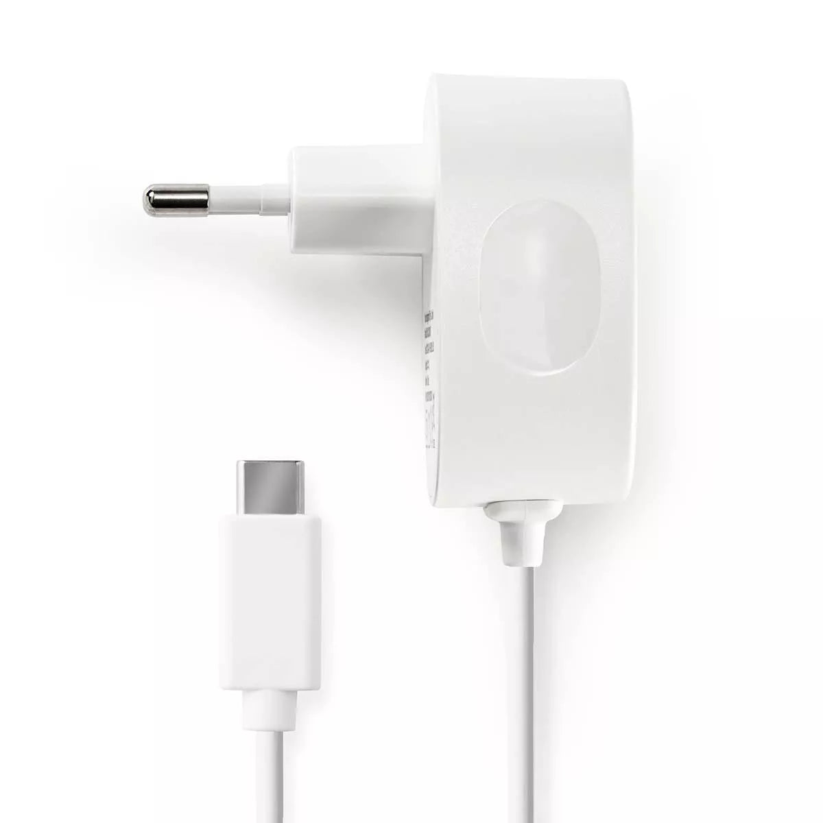 Alimentator retea - USB Type C 3A cablu fix alb NEDIS