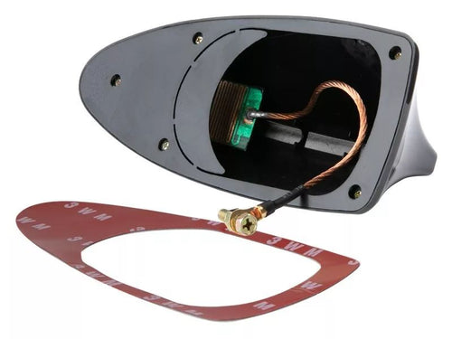 Antena auto AM/FM aripioara de rechin negru 16x8x7.5cm A0419B