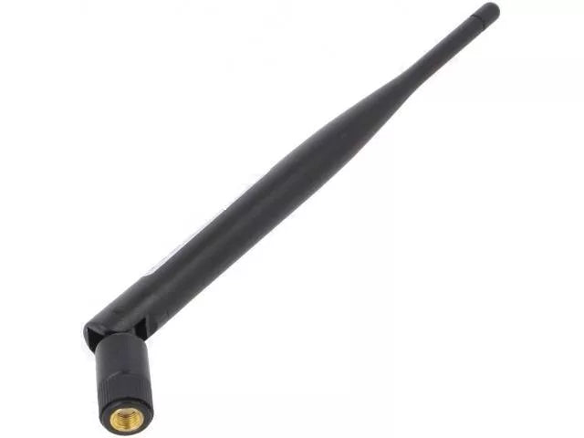 Antena RP-SMA 7dB f 2.4÷2.483GHz 0.19m QOLTEC 57006