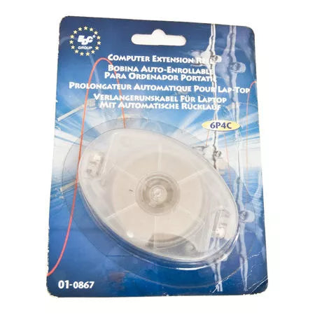 Autoderulator pentru telefon 6P4C RJ11 2.4m EDC