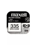 Baterie ceas Maxell SR512SW V335 1.55V oxid de argint 1buc