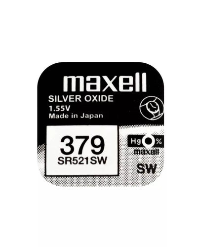 Baterie ceas Maxell SR521SW V379 AG0 1.55V oxid de argint 1buc