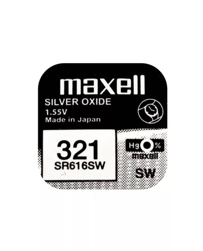 Baterie ceas Maxell SR616SW V321 SR65 1.55V oxid de argint 1buc