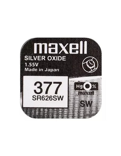 Baterie ceas Maxell SR626SW V377 SR66 1.55V oxid de argint 1buc