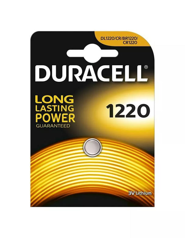 Baterie DURACELL CR1220 3V LITIU 12.5x2mm