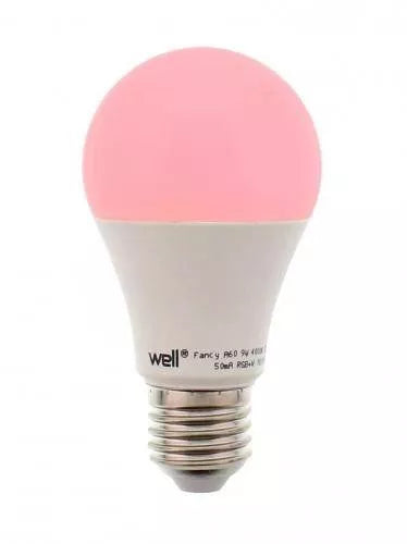 Bec cu LED A60 E27 9W 810lm 230V lumina RGB +lumina naturala 4000K +telecomanda Well