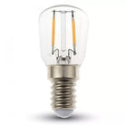Bec E14 ST26 cu filament LED 2W 6000K alb rece V-TAC