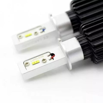 Becuri Far auto LED H3 set 2buc 12-24V 4000lm Lumina Alba CARGUARD