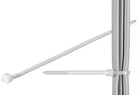 Bride plastic transparente 200x2.6mm pentru exterior ELEMATIC 100buc set