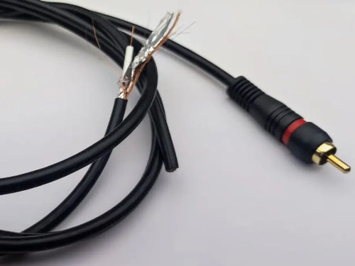 Cablu 2x RCA la 2x RCA cu remote 5m OFC dublu ecranat Goobay