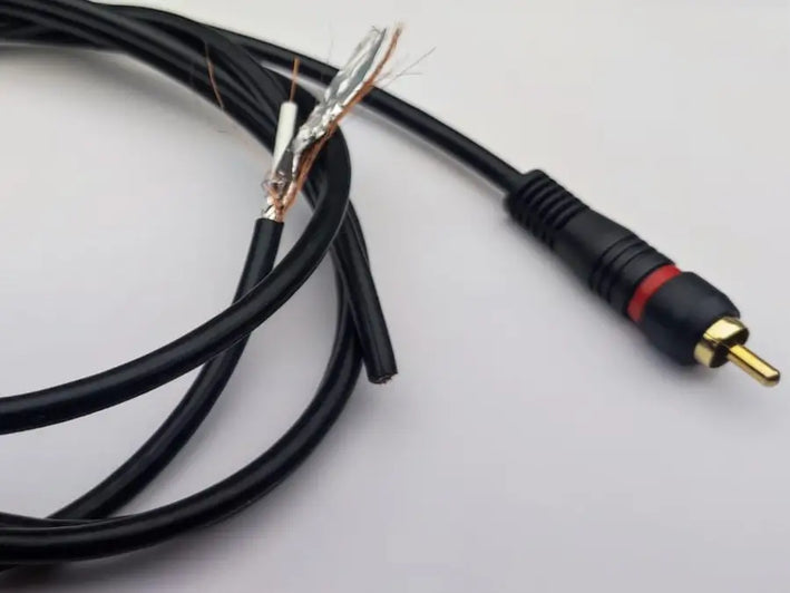 Cablu adaptor RCA la 2x RCA mama OFC dublu ecranat Goobay
