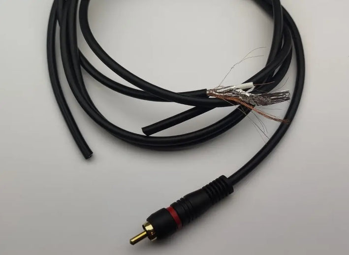 Cablu adaptor RCA la 2x RCA mama OFC dublu ecranat Goobay