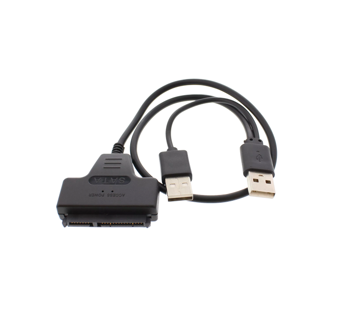 Cablu adaptor USB2.0 la SATA SSD HDD 2.5"
