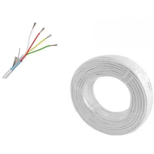 Cablu alarma 6 fire multifilare ecranate cupru + fir masa cupru 6x0.22 mm TED Wire Expert TED002310