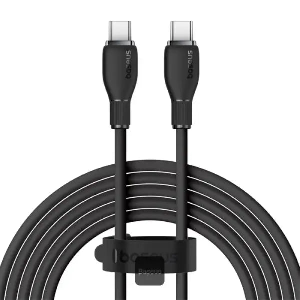 Cablu alimentare /date 1.2m 100W 5A USB Type C tata-tata Baseus P10355702111-B1