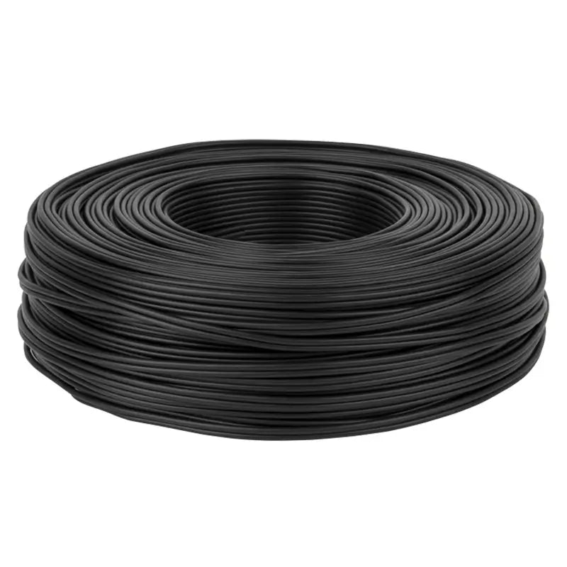 Cablu audio 2x RCA HQ negru 10m Cabletech KAB0200-10