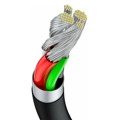 Cablu Baseus CATYS-B01 USB - Tip C 1m 100W 6A PD2.0 negru