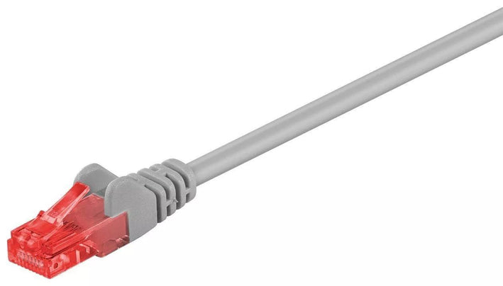 Cablu CAT6 patch UTP gri 5m CCA Goobay