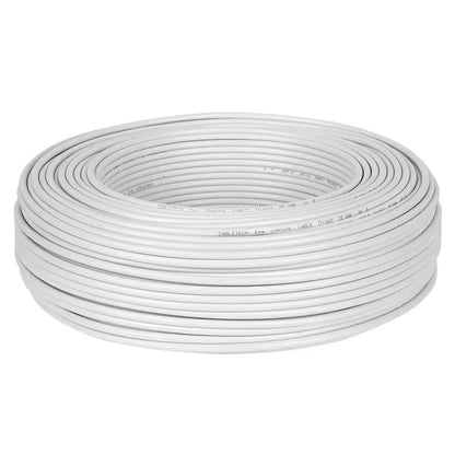 Cablu coaxial cupru/cupru 75 ohmi ecranaj 32 fire cupru diametru 7.1mm 1m Cabletech KAB0015-1