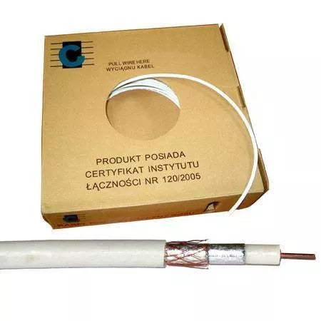 Cablu coaxial cupru/cupru 75 ohmi ecranaj 32 fire cupru diametru 7.1mm Cabletech
