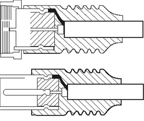 Cablu conexiune antena /SAT 5m F tata - Coaxial tata alb Goobay