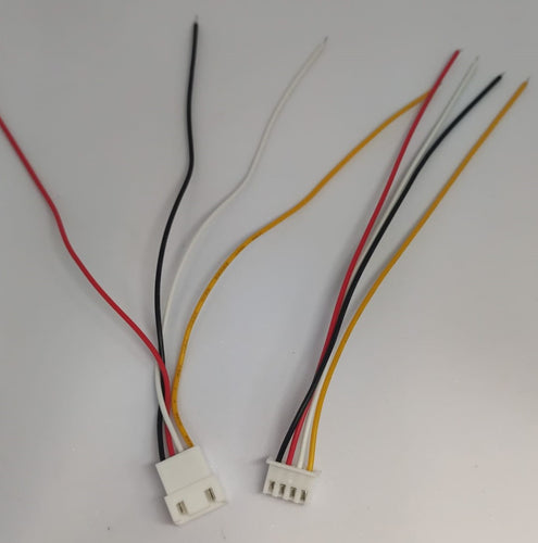 Cablu cu conectori 4pini pas 2.54 mm mama si tata cu fire set 2buc