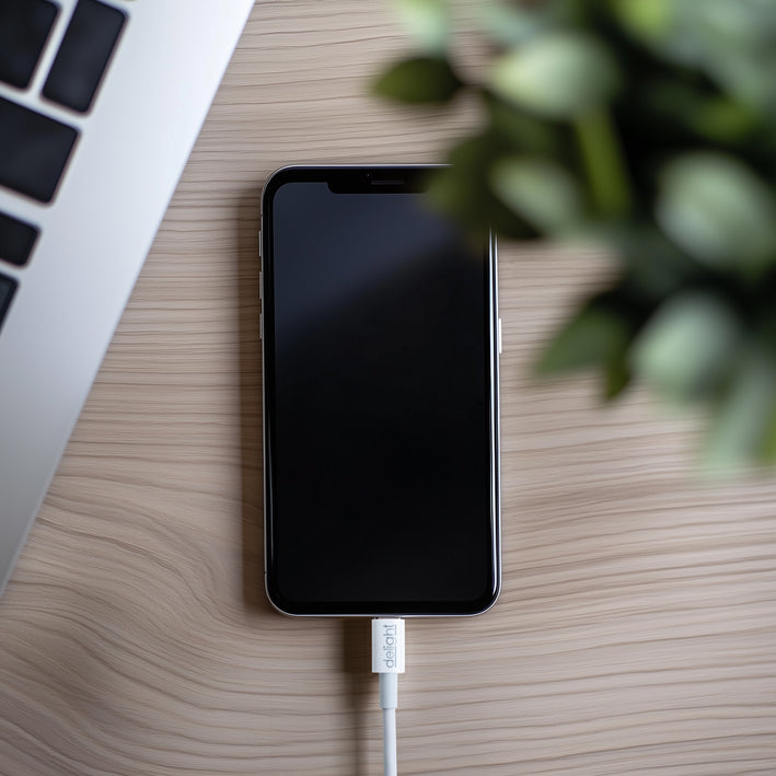 Cablu de date /incarcare USB-C - USB-C 3.1 gen2 3A 60W alb 55447C-WH Delight