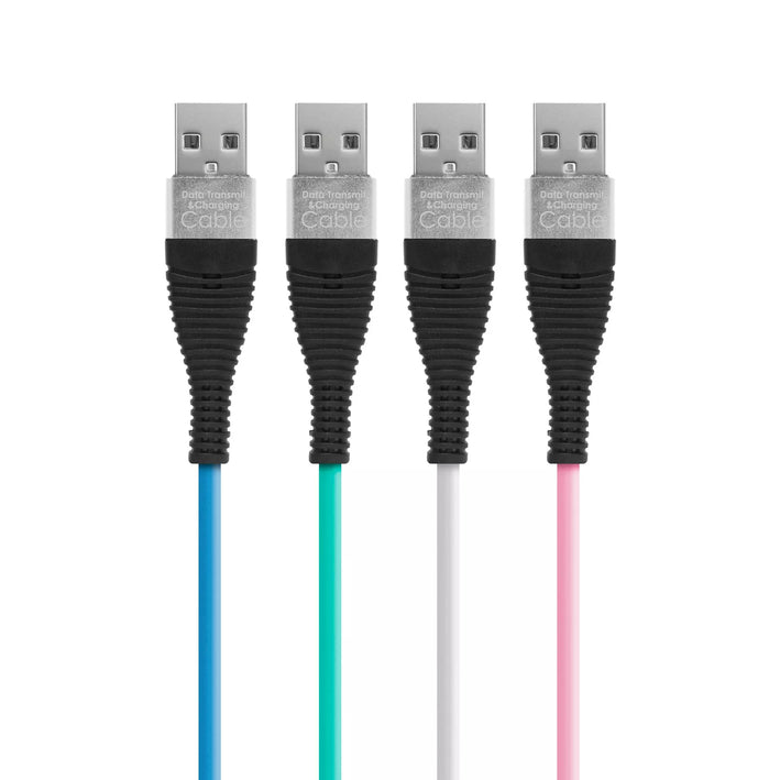 Cablu de date si incarcare iPhone lightning invelis siliconic 1m 2A Delight