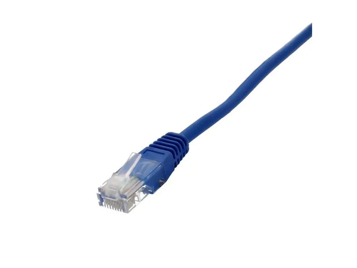 Cablu de retea UTP Well Cat5e patch cord 10m RJ45 albastru UTP-0008-10BE-WL