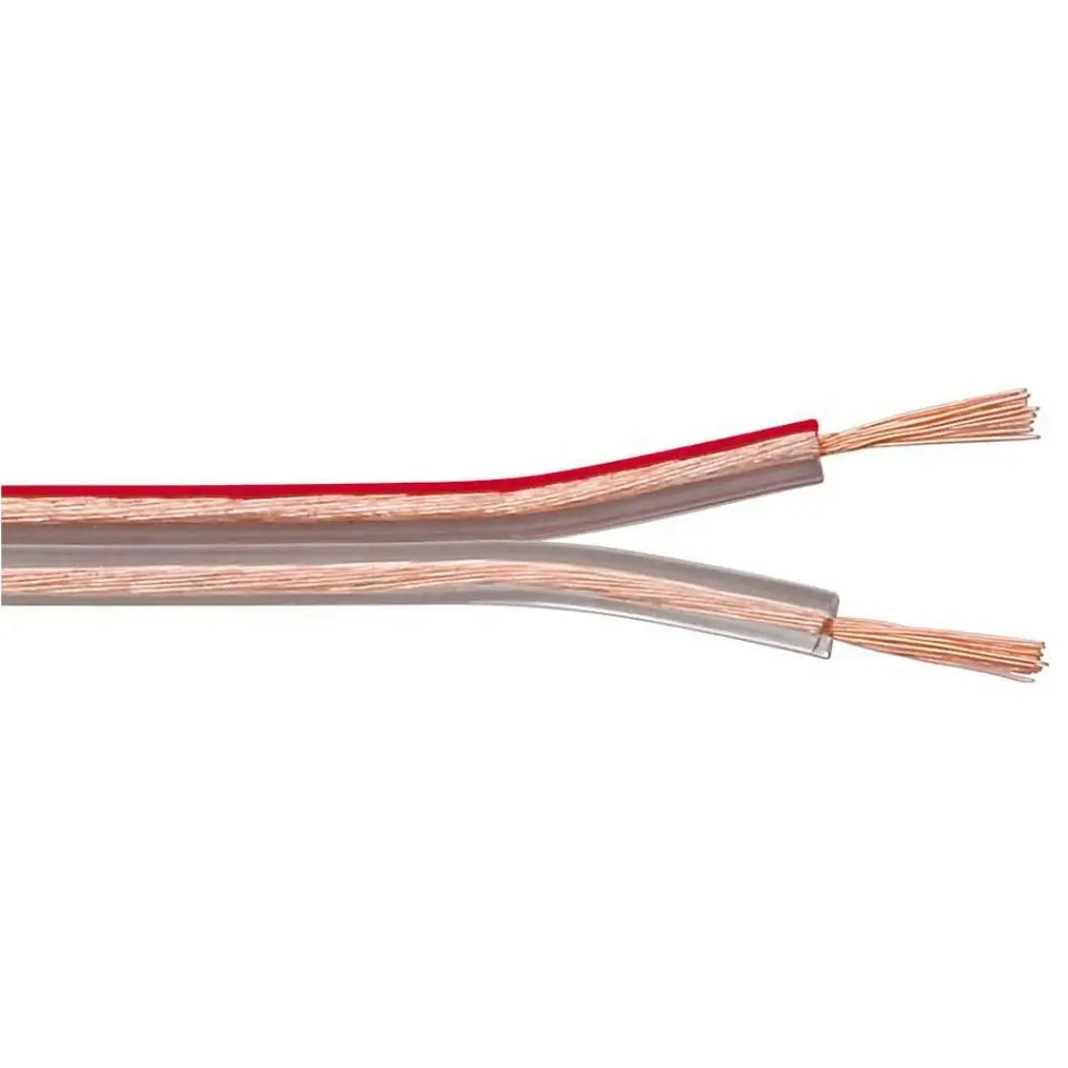 Cablu difuzor Professional 10m 2x1.50 mm cupru transparent Cabletech KAB0565-10
