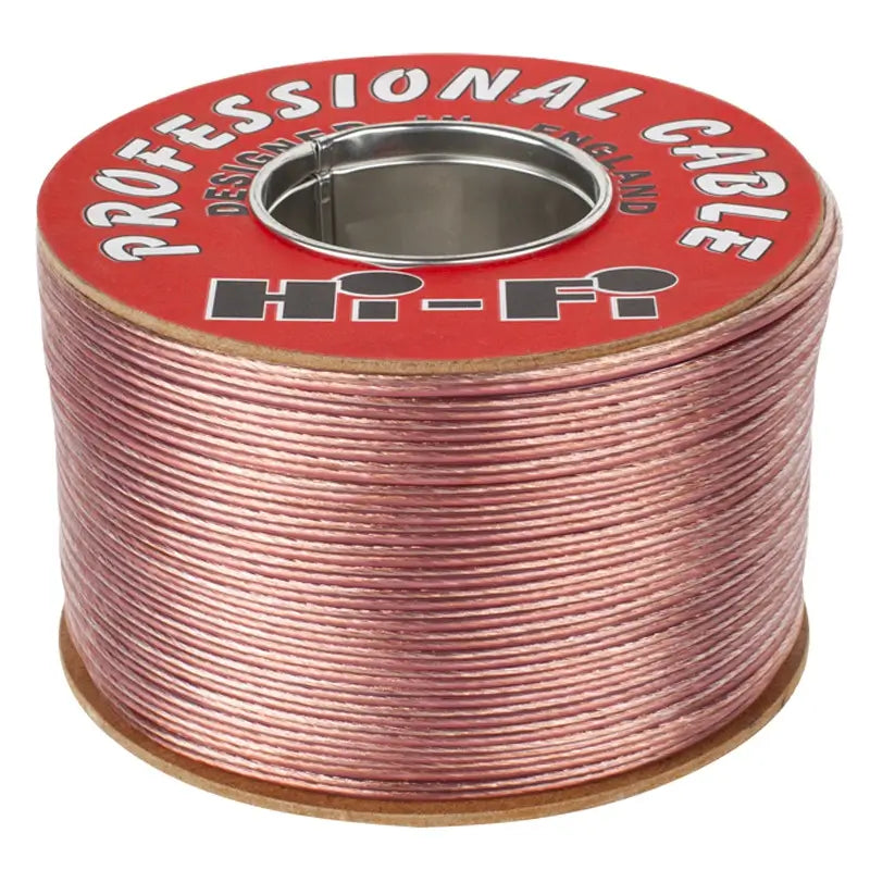 Cablu difuzor Professional 10m 2x1.50 mm cupru transparent Cabletech KAB0565-10