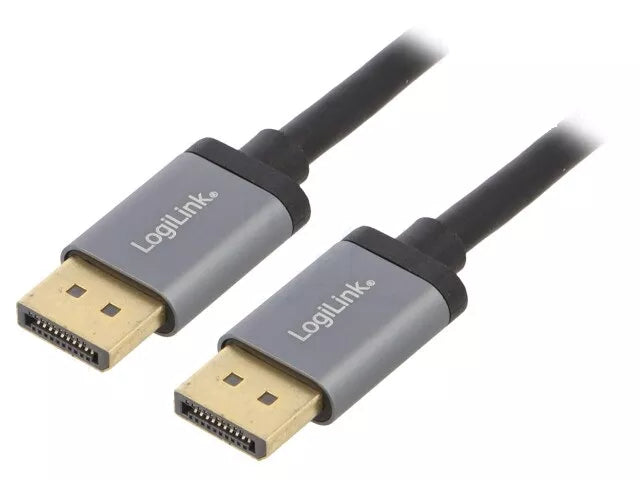 Cablu DisplayPort v1.2 HDCP v1.3 2m negru LOGILINK CDA0101