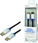 Cablu DisplayPort v1.2 mufa tata din ambele parti 3m LOGILINK BDPM30