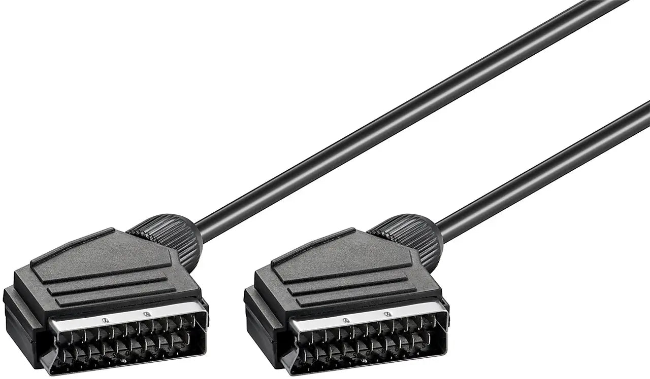 Cablu Euro SCART 21 pini - Euro SCART 21 pini 1.5m Goobay 11702