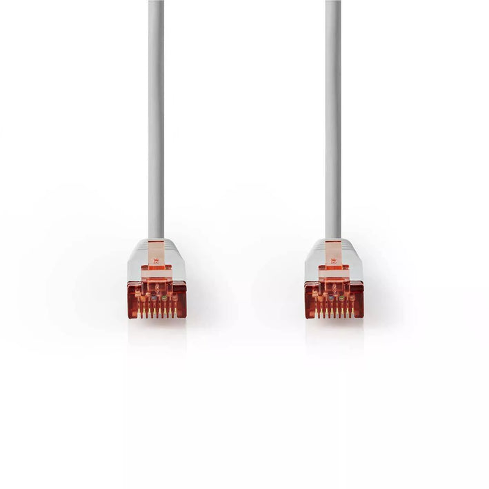 Cablu FTP CAT6 patch cord 2m gri RJ45-RJ45 Nedis