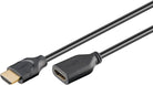 Cablu HDMI v2.0 5m Extensie High Speed cu Ethernet 4K/60Hz eARC HDR 3D 61313 Goobay