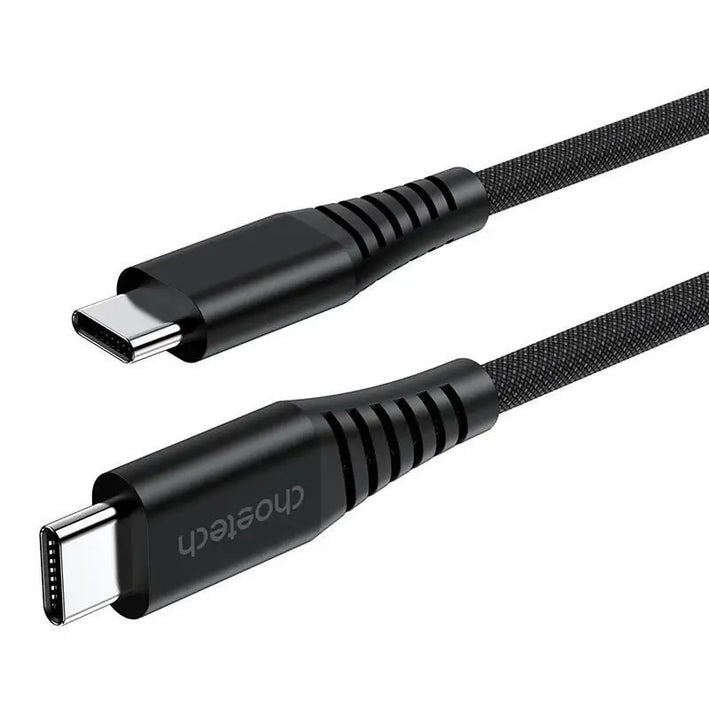 Cablu magnetic date / incarcare USB-C - USB-C Choetech XCC-1054-BK 1.2m PD 100W