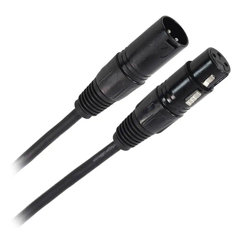 Cablu Professional XLR 3pin DMX mama - XLR 3pin DMX tata 3m PLUGGER CABD XF3XM3 3M00 EAS