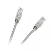 Cablu retea patch cord CAT5e UTP 7.5m 2x RJ45 neecranat CCA gri