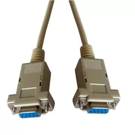 Cablu RS232 serial DB9 mama-mama crossover 1.5m null modem