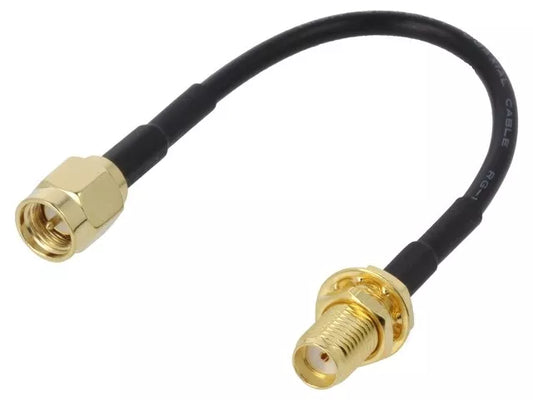 Cablu SMA tata - SMA mama drept 10cm JC Antenna AD.ANT.013