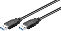 Cablu USB 3.0 A tata - tata 1m SuperSpeed 5Gbit/s Goobay