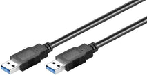 Cablu USB 3.0 USB A tata - USB A tata 0.5m Goobay