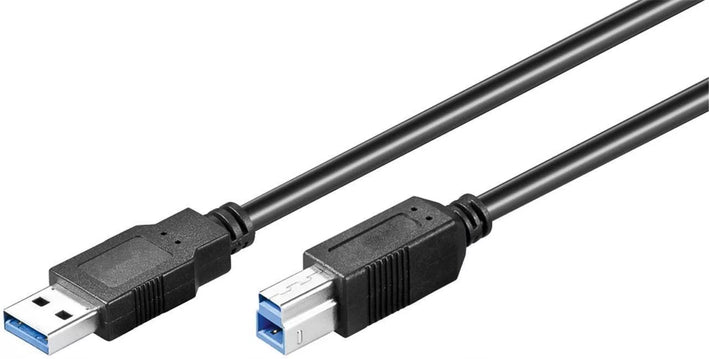 Cablu USB 3.0 USB A tata - USB B tata 0.5m Goobay
