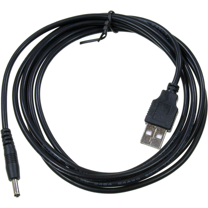 Cablu USB A mufa - DC 3.5/1.35 mufa negru 1.8m 24AWG GEMBIRD CC-USB-AMP35-6